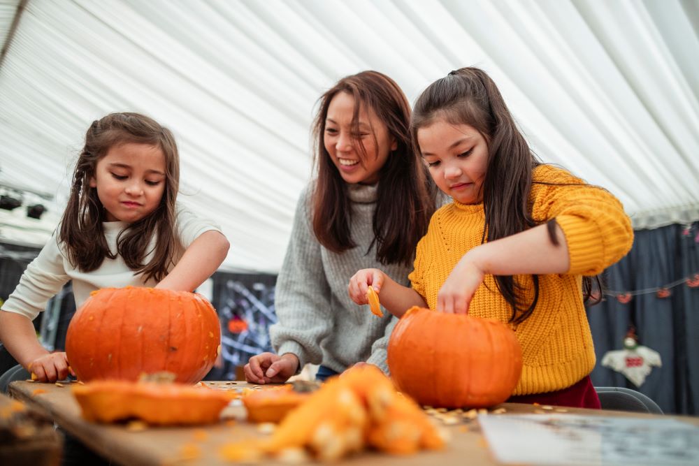 How to safely carve a pumpkin (or not)
