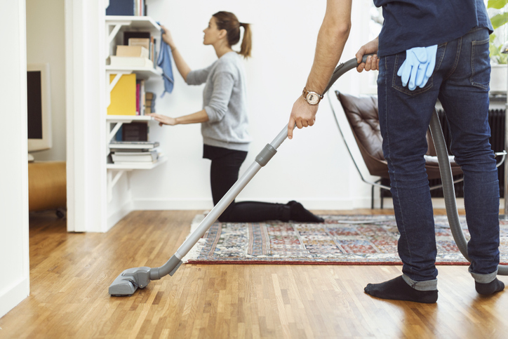 Clean your home and de-stress at the same time 
